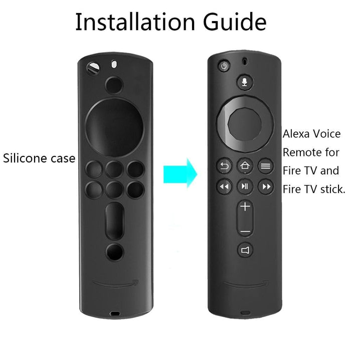 Non Slip Texture Washable Silicone Remote Control Cover