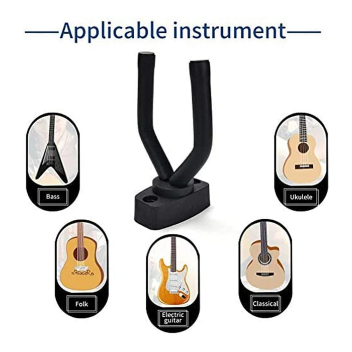 Non Slip Wall Mount Guitar Hanger for Instruments