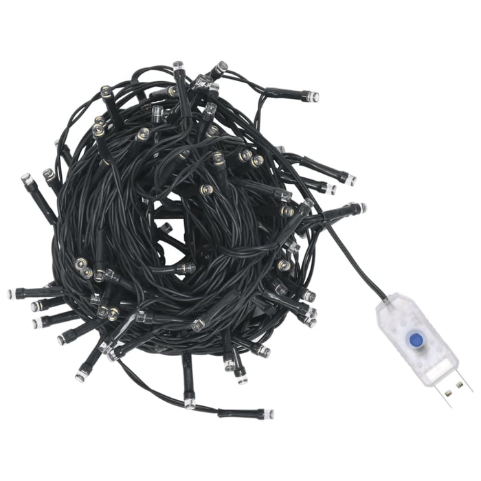 Nordmann Fir Artificial Christmas Tree With Leds Green 180