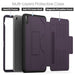 Notebook Magnetic Leather Tablet Case Navy For Ipad 10th