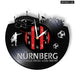 Nurnberg Football Stadium Vinyl Record Wall Clock
