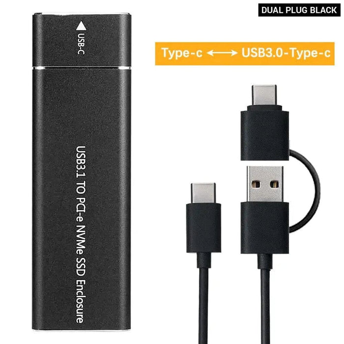 Nvme M.2 Ssd Enclosure Usb3.1 Type c Case