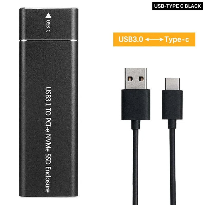 Nvme M.2 Ssd Enclosure Usb3.1 Type c Case