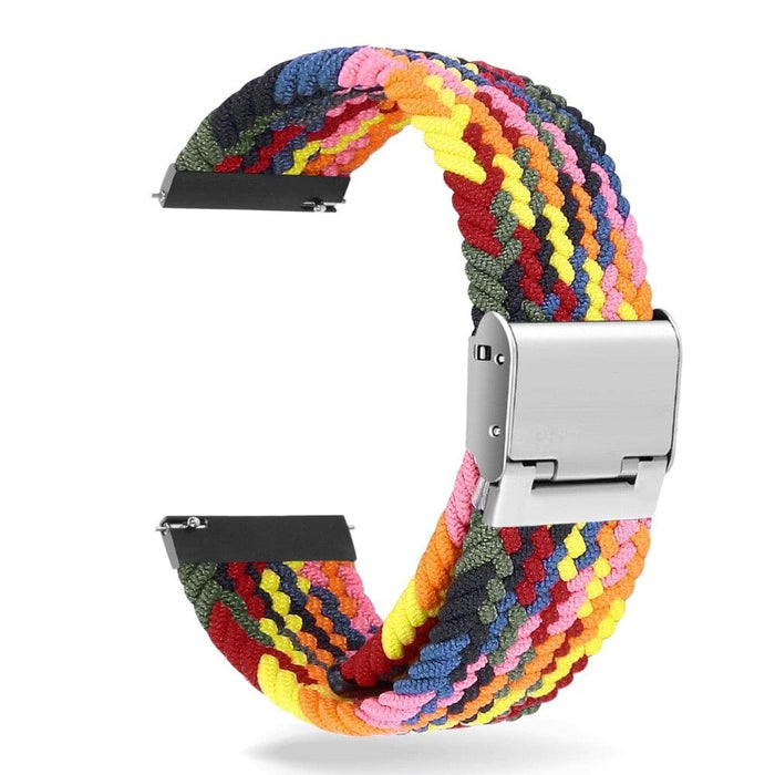 Nylon Braided Bracelet Band for Samsung Galaxy Watch Huawei