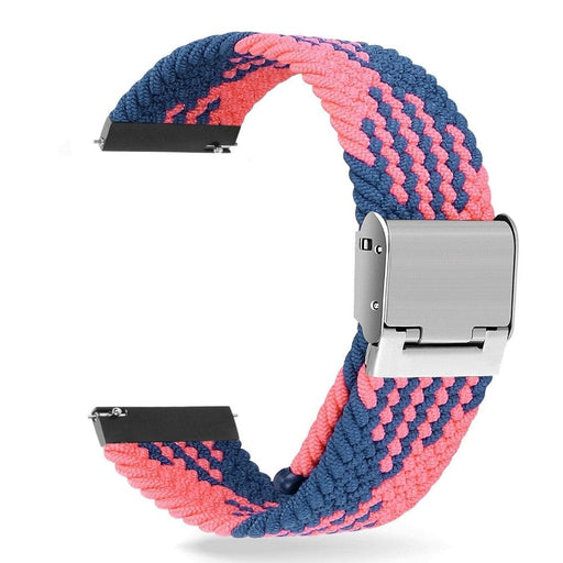 Nylon Braided Bracelet Band For Samsung Galaxy Watch Huawei