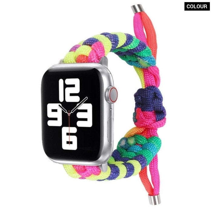 Nylon Braided Loop Strap for Apple Watch