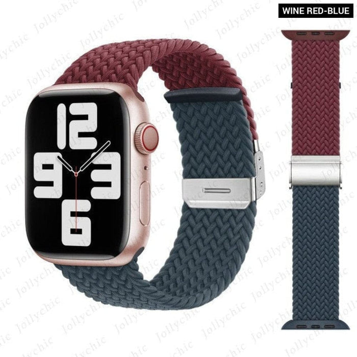 Nylon Correa Braided Loop for Apple Iwatch