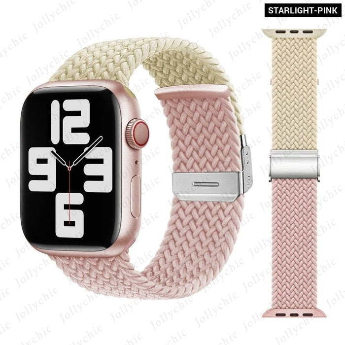 Nylon Correa Braided Loop for Apple Iwatch