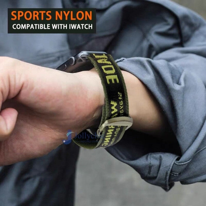 Nylon Loop Bracelet Strap for Apple Watch