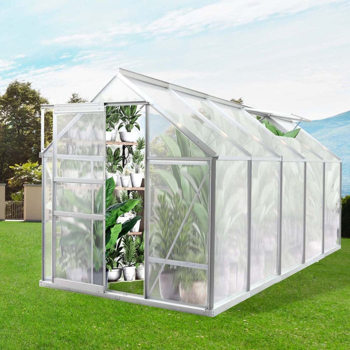 Nz Local Stock- Greenhouse Aluminium Walk In Green