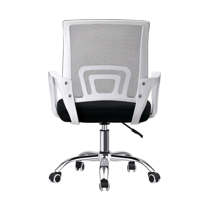 Office Gaming Chair Computer Mesh Chairs Executive Foam White & Black