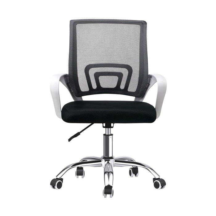 Office Gaming Chair Computer Mesh Chairs Executive Foam White & Black