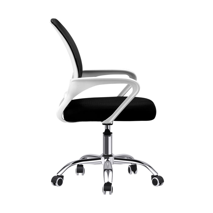 Office Gaming Chair Computer Mesh Chairs Executive Foam White & Black