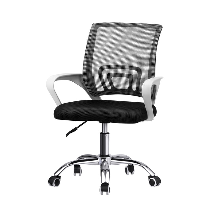Office Gaming Chair Computer Mesh Chairs Executive Foam White & Black