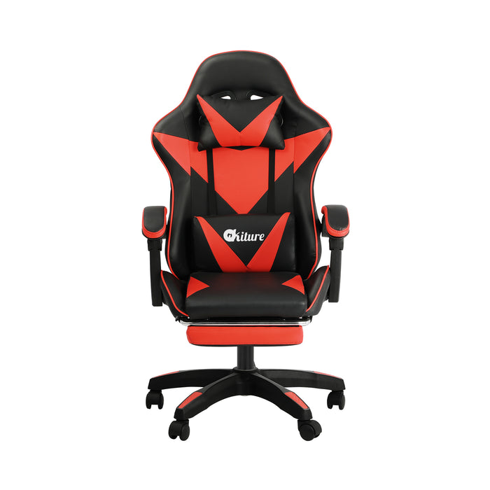 Gaming Office Chair Massage Racing Recliner Computer Work Armrest Seat