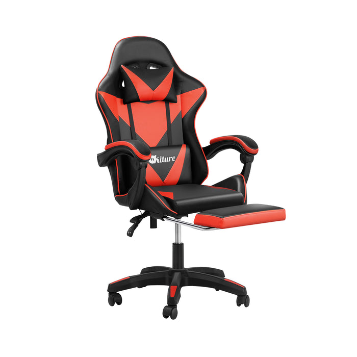 Gaming Office Chair Massage Racing Recliner Computer Work Armrest Seat