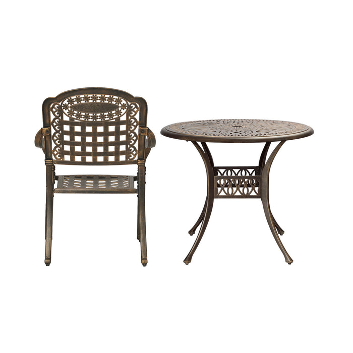 Outdoor Setting Dining Chairs Bistro Set Patio Garden Furniture 5 Piece