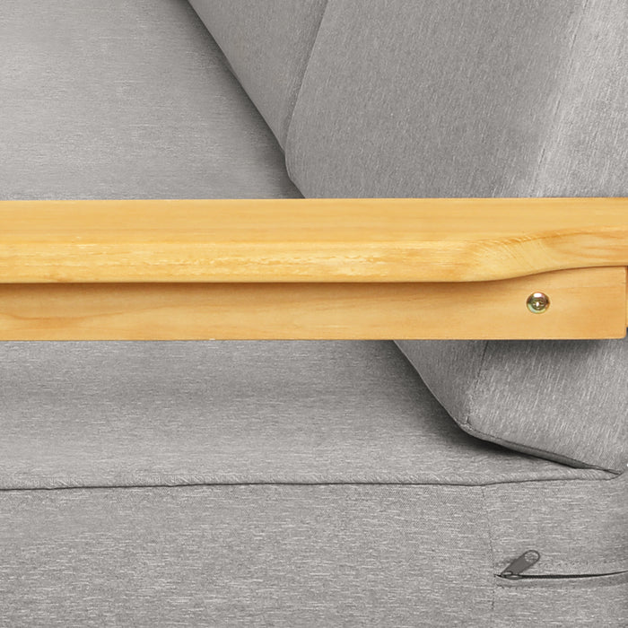 Outdoor Furniture Garden Wooden Sofa Set Patio Furniture Setting 7-Piece