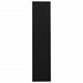Office Cabinet with Sliding Door Black 90x40x180 Cm Steel