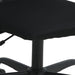 Office Chair Black Mesh Fabric and Faux Leather Tptbot