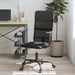 Office Chair Black Mesh Fabric and Faux Leather Tptbot