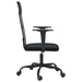 Office Chair Black Mesh Fabric and Faux Leather Tptbot