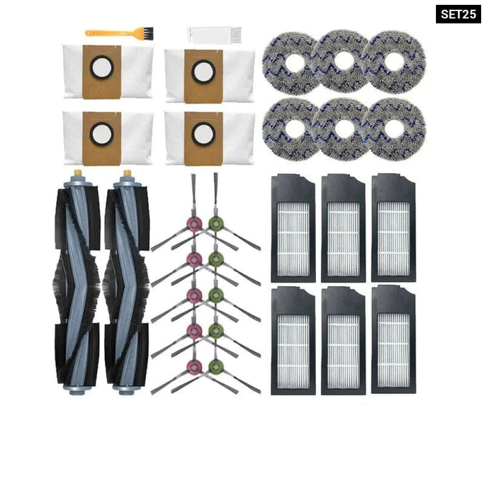 Omni Turbo Vacuum Cleaner Parts Brush Filter Mop Cloth Bag