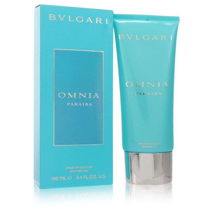 Omnia Paraiba Shower Oil by Bvlgari for Women - 100 Ml