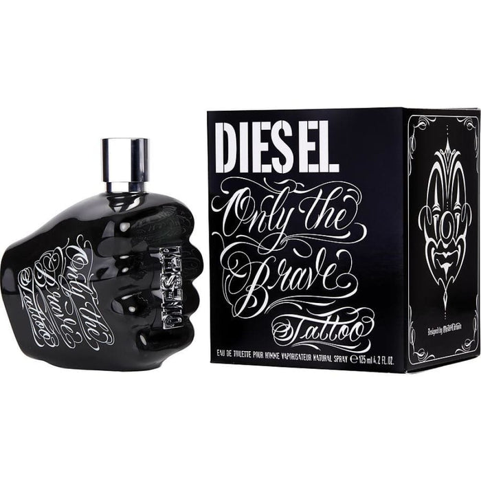 Only the Brave Tattoo Edt Spray by Diesel for Men - 125 Ml