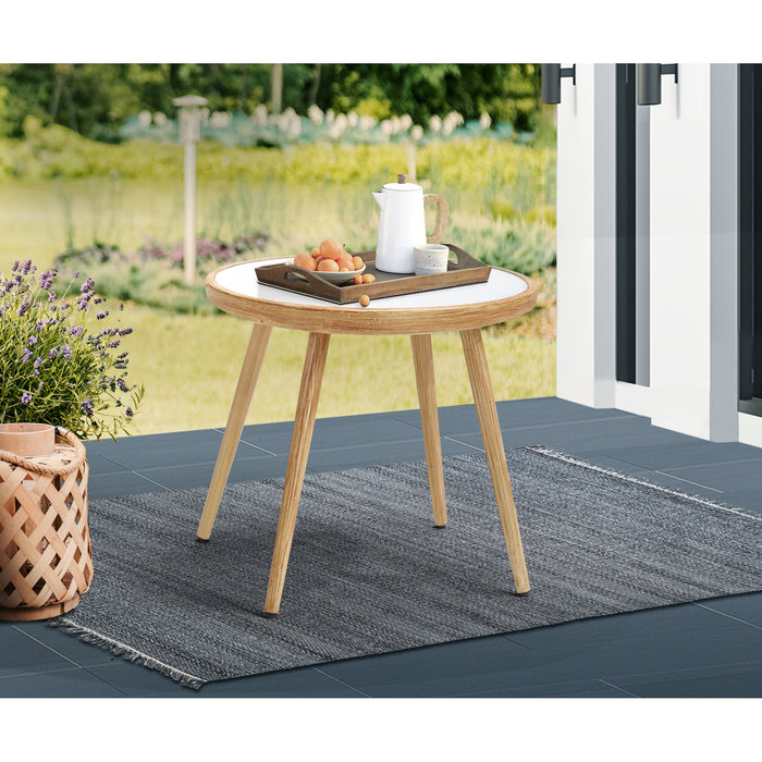 Outdoor Bistro Set Dining Chairs Table Patio Furniture Setting 3 Piece