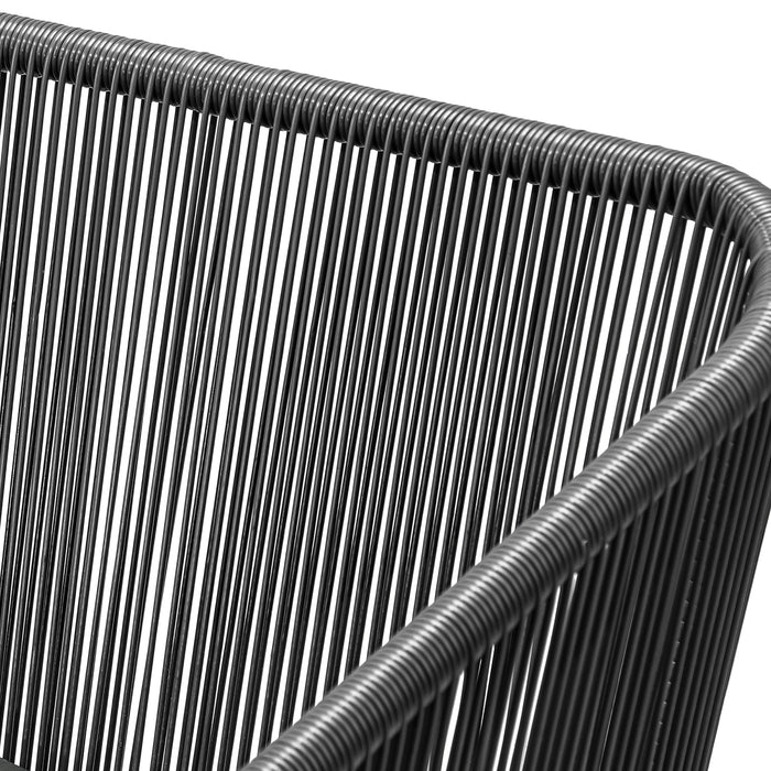 Outdoor Dining Setting 3 Piece Lounge Patio Furniture Table Chairs Set