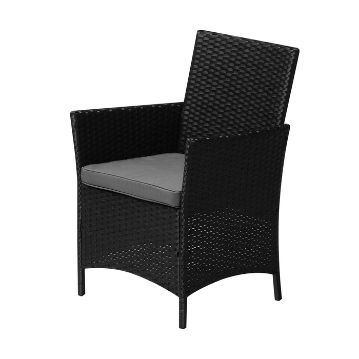 2 Pack Outdoor Dining Chairs Rattan Outdoor Patio Chairs Furniture