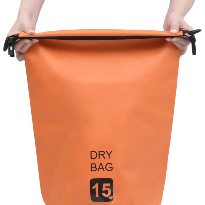 Dry Bag Orange 15 l Pvc