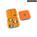 Orange Game Accessories Compatible Nintendo Switch
