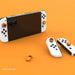 Orange Thumb Grip Caps Compatible Nintendo Switch Joypad