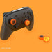 Orange Thumb Grip Caps Compatible Nintendo Switch Joypad