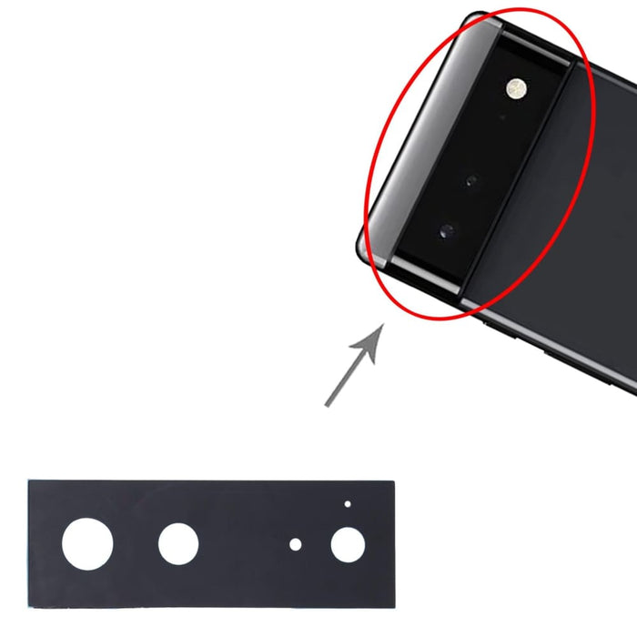 Original Back Camera Lens For Google Pixel 6