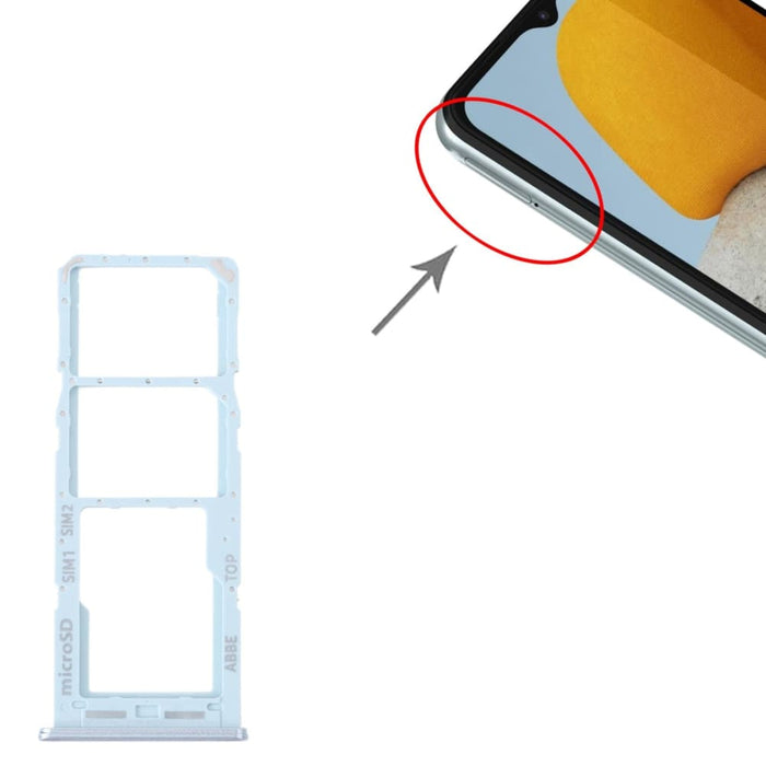 Original Sim Card Tray Micro Sd For Samsung Galaxy M23 Sm