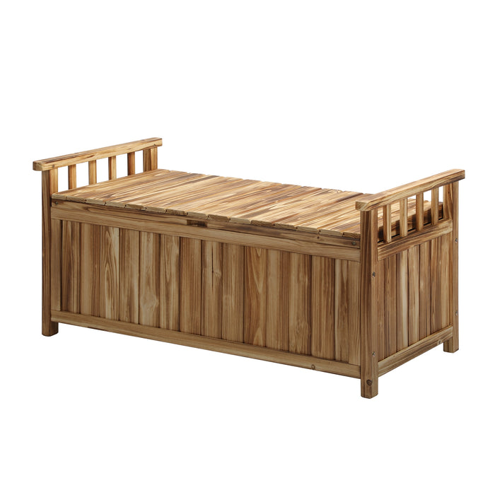 Outdoor Storage Box Garden Bench Tools Toy Chest Furniture Container Shed
