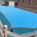 Outdoor Blue Hdpe 90% Sunshade Net Balcony Fence Privacy
