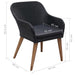 Outdoor Chairs With Cushions 2 Pcs Poly Rattan Black Aaopt