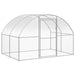 Outdoor Chicken Coop 3x10x2 m Galvanised Steel Tbkpail