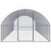 Outdoor Chicken Coop 3x10x2 m Galvanised Steel Tbkpali