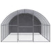 Outdoor Chicken Coop 3x4x2 m Galvanised Steel Tbkpait