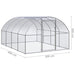 Outdoor Chicken Coop 3x4x2 m Galvanised Steel Tbkpala