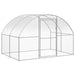 Outdoor Chicken Coop 3x4x2 m Galvanised Steel Tbkpala