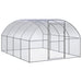 Outdoor Chicken Coop 3x4x2 m Galvanised Steel Tbkpala