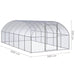 Outdoor Chicken Coop 3x6x2 m Galvanised Steel Tbkpalp