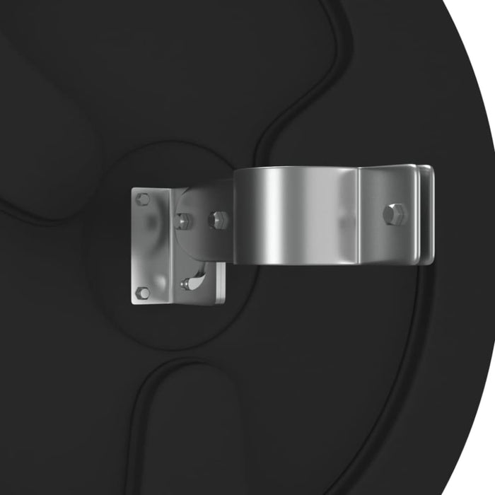 Outdoor Convex Traffic Mirror Black ø45 Cm Polycarbonate