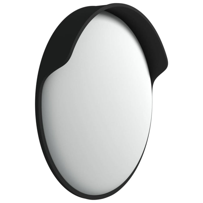Outdoor Convex Traffic Mirror Black ø45 Cm Polycarbonate